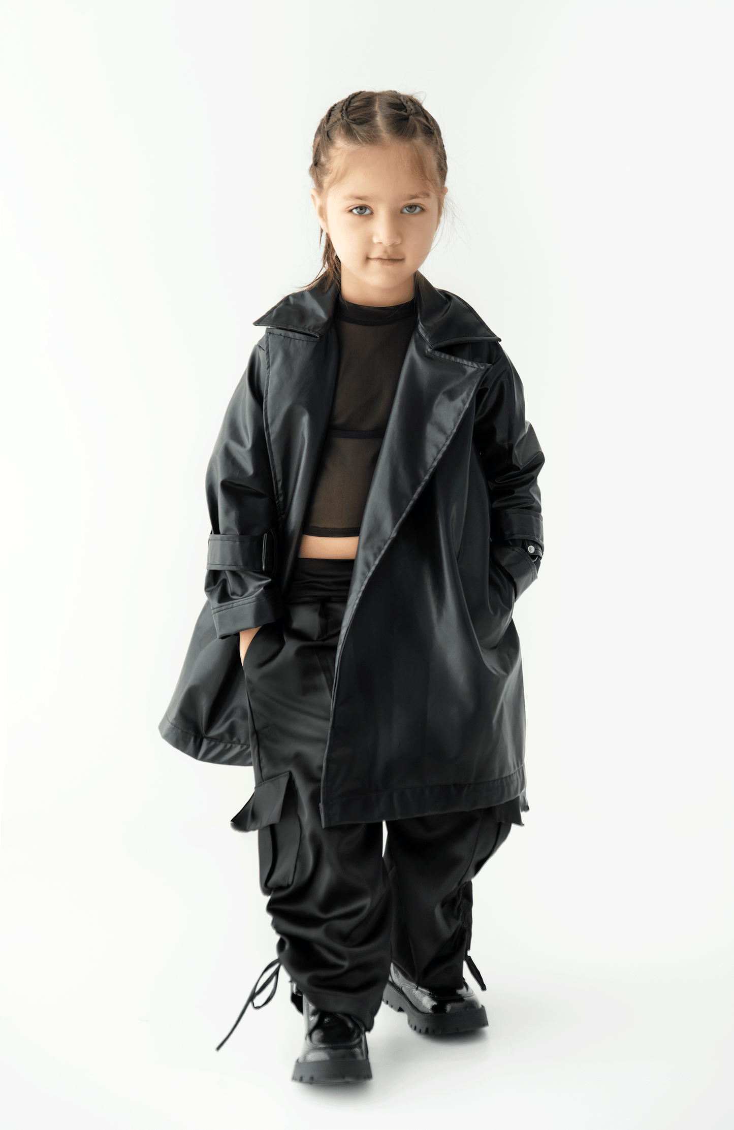 The Roxy Leather Overcoat