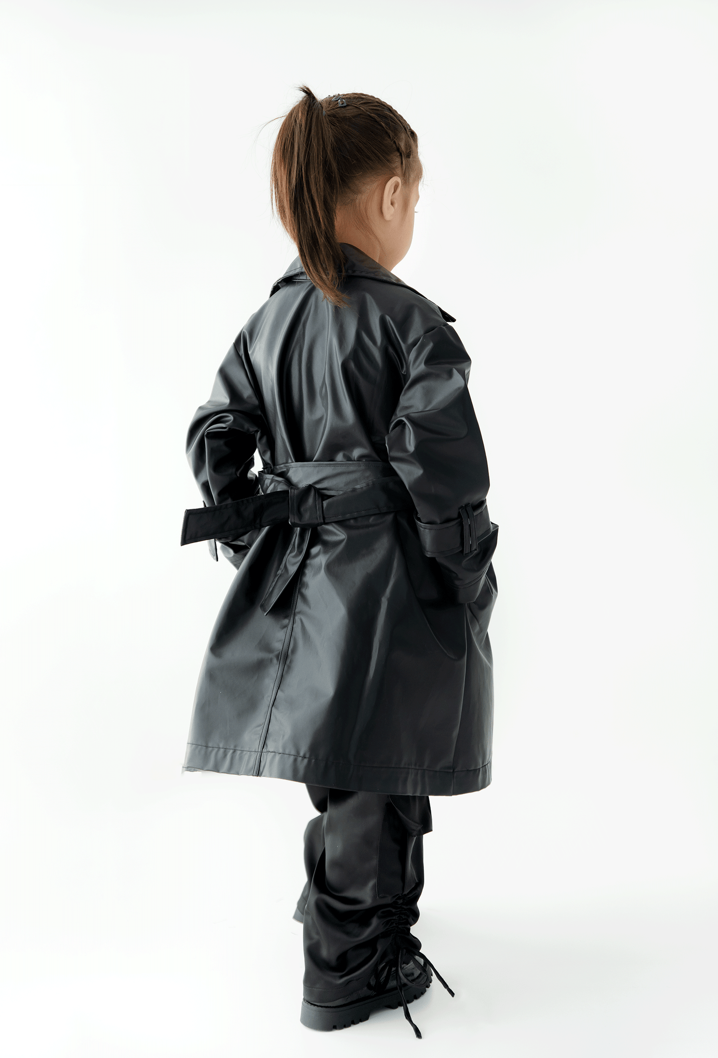 The Roxy Leather Overcoat